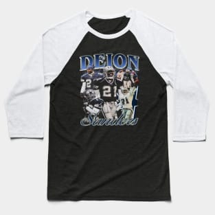 Deion Sanders Dallas Vintage Bootleg Baseball T-Shirt
